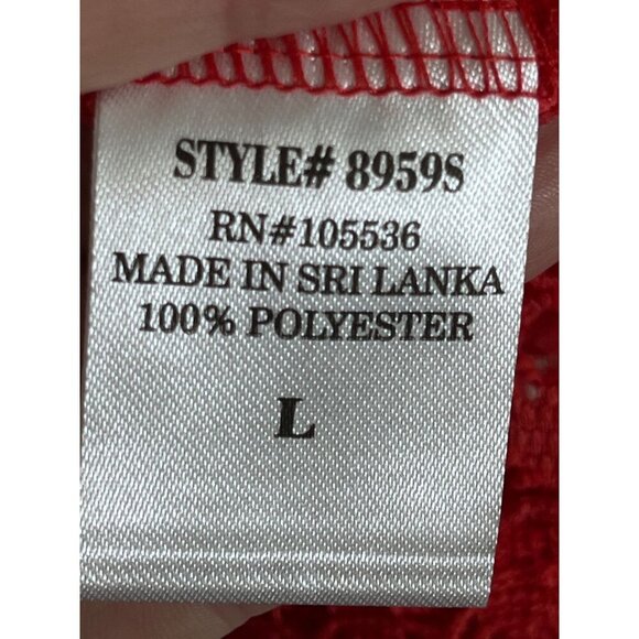 Slinky Brand Top Women L Pink Cardigan Preppy Classic Boho Western Mature Argyle - Picture 5 of 9